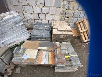 Zámková dlažba , okrasné tvárnice , betónové strešný - 6
