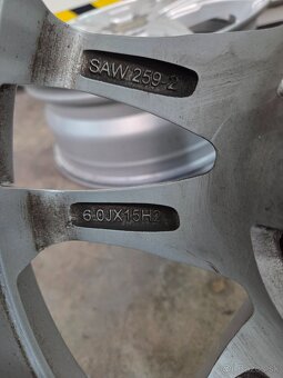 Elektrony, disky Proline R15 roztec 5x100 - 6