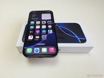 APPLE IPHONE 16 PRO 128GB TITANIUM BLACK TOP STAV - 6