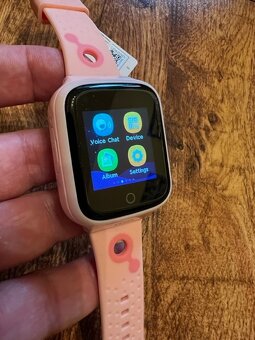 Smart hodinky Guardkid+ 4G Platinum - rúžové - 6