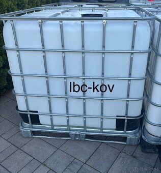 IBC NADOBA NADRZ 1000l Kontajner,plastovà nadrz - 6