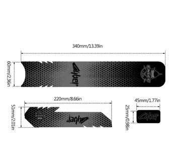 Nové ochranné nálepky na rám bicykla - 6