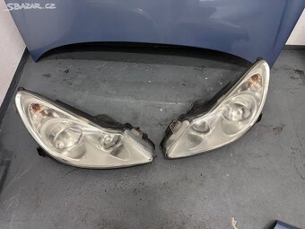 Opel Corsa D přední část kapota světla nárazník - 6