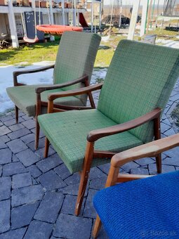 Predám tri retro kreslá - 6