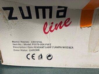 Krištáľový luster Zuma line - 6