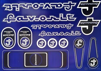 Predám nálepky Favorit a Eska - 6