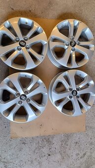 hliníkové disky R16 rozteč 4x100 mm - 6