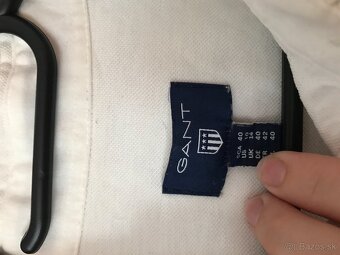 GANT originál snehobiela damska bluzka 38/40 - 6