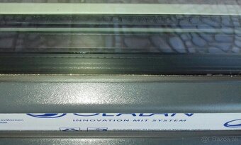 Predám balkonove dvere 95x230, 92x227 ,90x238 antracit/biela - 6