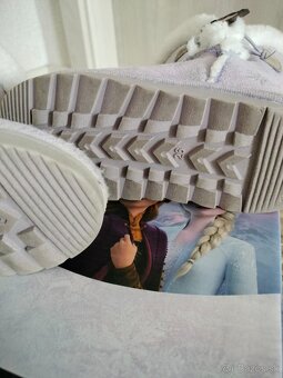 FROZEN_Fialové čižmy_Ako nové_Veľkosť 26 - 6