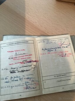VOJENSKá KNIžKA ROK 1955 - 6
