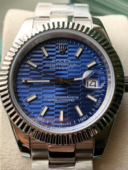 Rolex Datejust Blue Motif, Nové, 40mm - 6