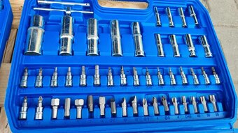 Sada kľúčov 108/94 ks. Uhlíková oceľ VÖGLER TOOLS, puzdro - 6