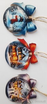 Vianočné drevené ozdoby - 6