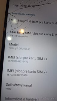 Motorola Moto g60  6/128GB android 12 na diely. - 6