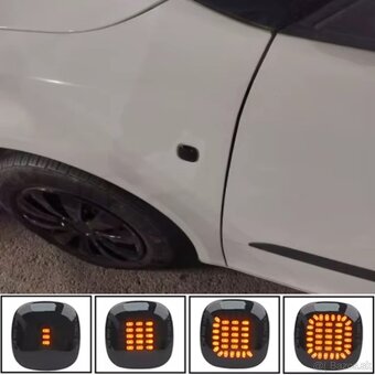 Dynamické LED Smerovky - Škoda, Audi, Seat - 6