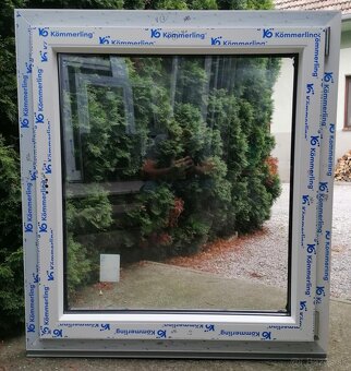 Predám plastové okno antracit - 6