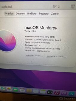 Macbook 11 inch, 8gb ram, ssd 128gb, early 2015 - 6