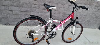 Bicykel Ctm 24" ruzovobiely - 6