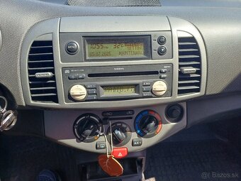 Nissan Micra 1,2 benzín automat nová stk + ek - 6