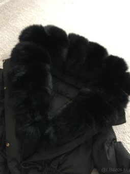Luxusná zimná bunda s pravou kožušinou - 6