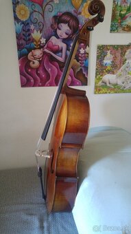 Violončelo (4/4, masív, eben, príslušenstvo) - 6