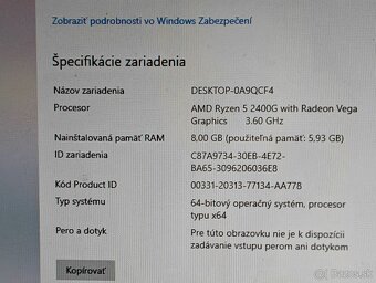 Predam mini ITX PC - bez HDD - 6
