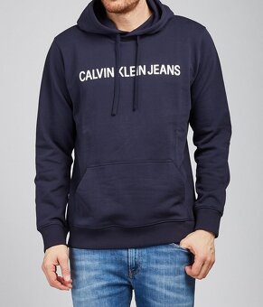 Calvin Klein jeans pánska mikina s kapucňou - 6