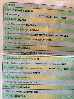 Mazda 3, TYP: BK/146/2, Diesel, R.v.2008. - 6