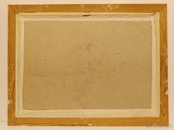 Obraz AKT na lenošce, olejomalba 48x67 - 6