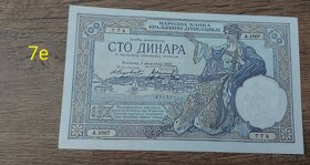 Srbske bankovky 2 - 6
