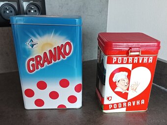RETRO plechovky - 5 €/1kus - 6