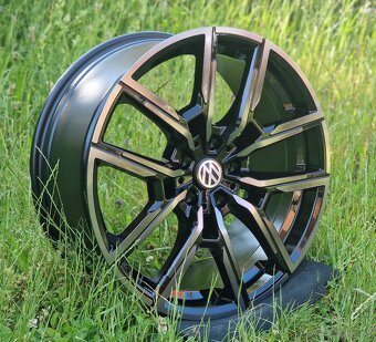 Sada ALU 5x112 R19 design RS ⚫MACHINED TINTED BLACK⚫ - 6