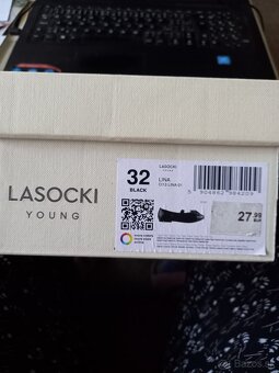 Dievčenské balerínky - poltopánky - lodičky veľ. č. 32 a 33 - 6