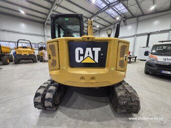 Pásový bagr CAT 308 CR, rok výroby 2019, 2803 mth, 3x lžíce - 6