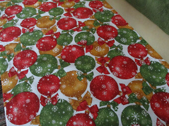 Vianočná obliečka a obrus - 6