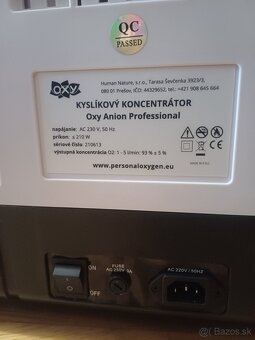 Predám kyslíkový koncentrátor - 6
