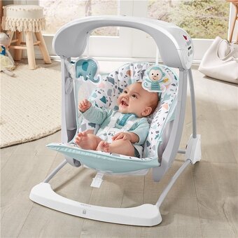 Predám hojdacie kreslo Fisher-Price - 6