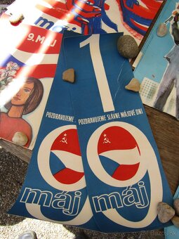 rôzne plagáty 1.máj a 9.máj - 6