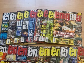 Predám kolekciu časopisov Enigma - 6
