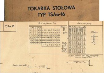 Stolovy sustruh TSA16, maly sustruh - 6