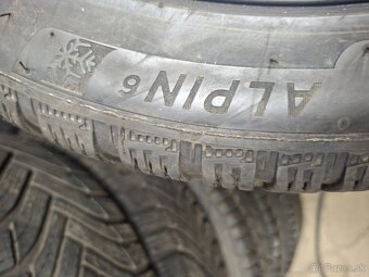 225/45R17 michelin zimné alpin 6 - 6