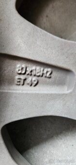 Predám disky BBS original Volvo Nebula - 6