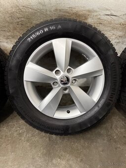 Zimná sada 5x112 R16 , 215/60/16 - Karoq, TRoc, Superb - 6