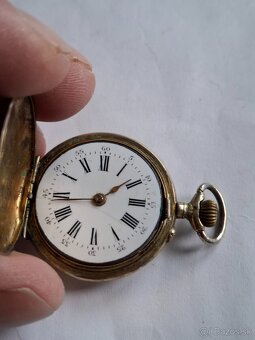 Vreckové hodinky 2 strieborné - 6