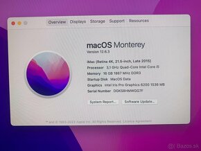Apple iMac 21.5” Late 2015 4K Retina - 6