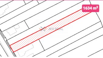 Na predaj pozemok o rozlohe - 3 400 m²  v Kručove. - 6