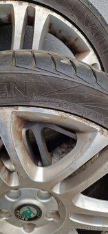 THEMISTO SKODA SUPERB ALU DISKY 225/40 R18 5x112 7,5j ET46. - 6