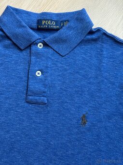 Modrá polokošeľa Polo Ralph Lauren - 6