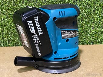 Makita DBO180Z Aku excentrická bruska 123mm, Li-ion 18V - 6